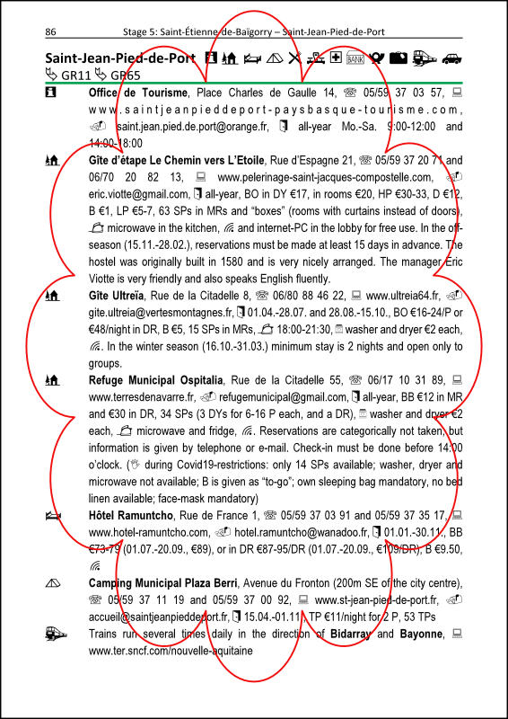 sample 1 with lodging details