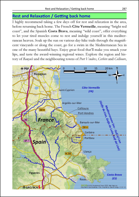 overview map and description of greater Banyuls region